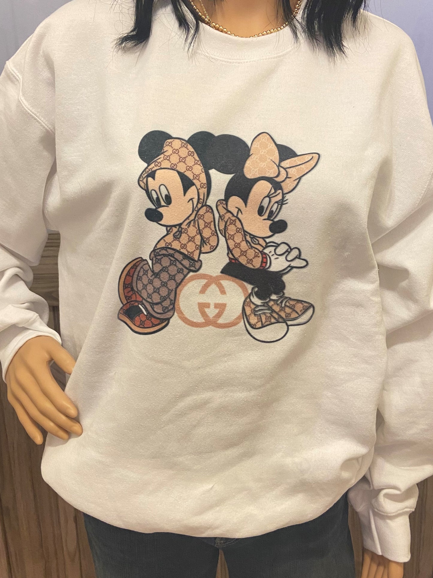 Minnie And Mickey Sweatshirt